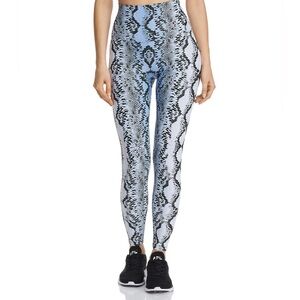 Beach Riot Sport High-Rise Snake Print Leggings Yoga Training Size Large